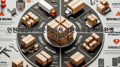 인천 계양구 서운동 이사, 간편하게 끝내기! 완벽 가이드
